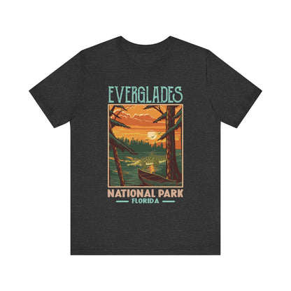 Everglades National Park Crocodile Florida Alligators Travel Hiking Mountain shirt - NPT195ALL