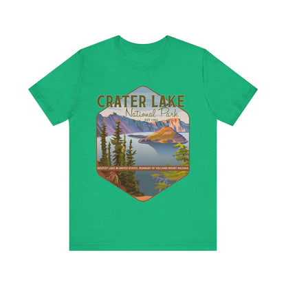 Crater Lake WeHikers Shirt, Crater Lake National Park NPS Camping Shirt - NPT007ALL