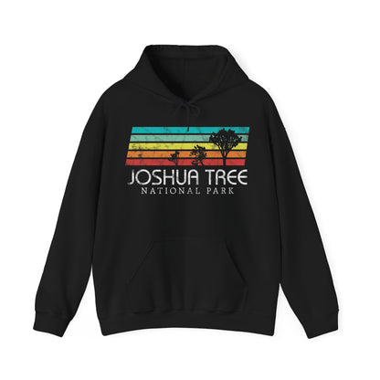 Joshua Tree California Vintage Retro Camping National Park Hoodie - NP042ALL