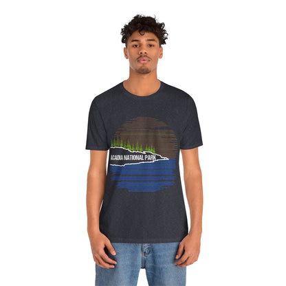 Acadia Crewneck Shirt, Acadia National Park Mount Desert Island Maine Cadillac Mountain shirt, Acadia Camping shirt - NP001ALL