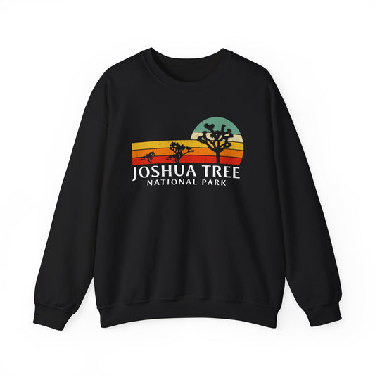 Joshua Tree California Vintage Retro Camping National Park Hiking Sweatshirt - NPT018ALL