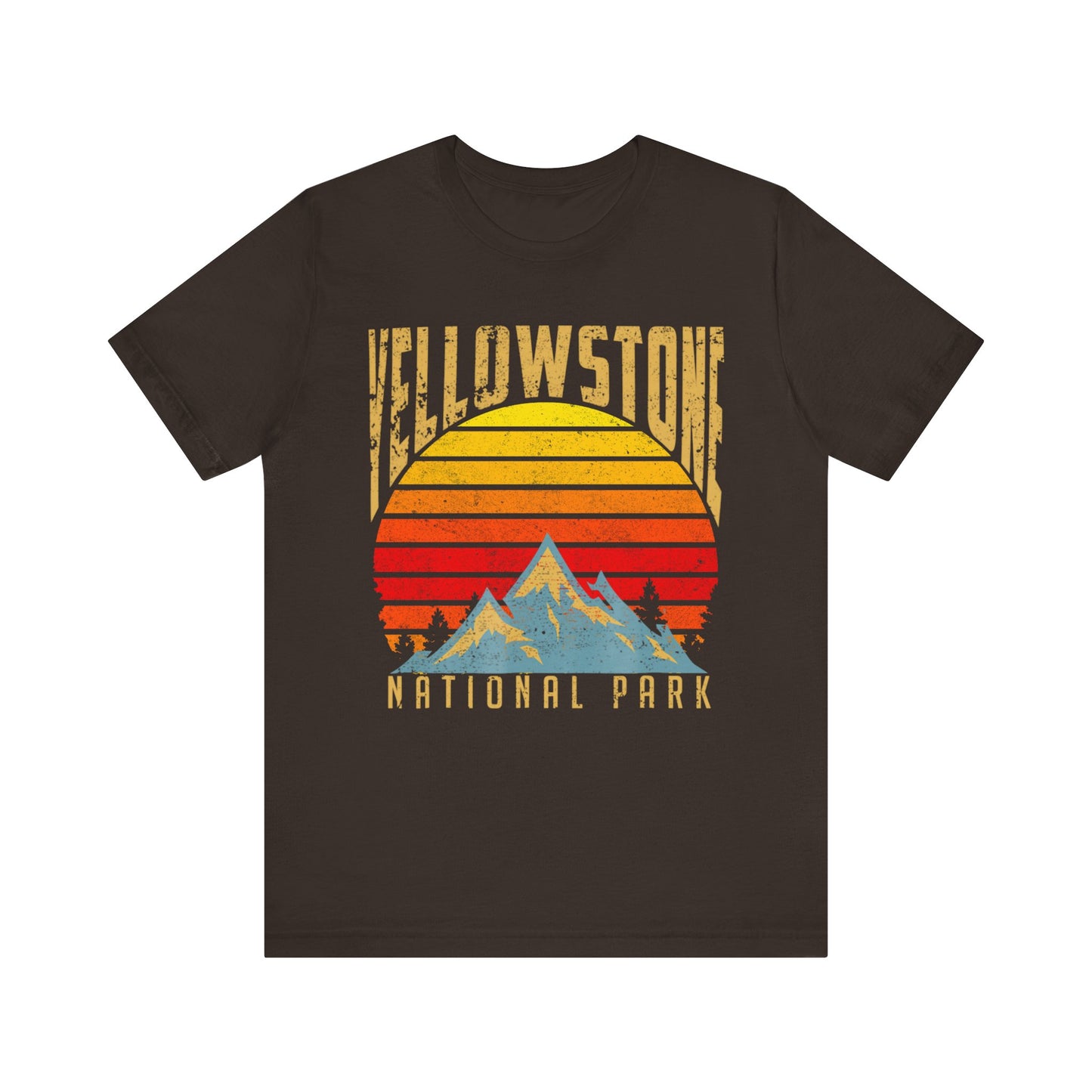 Yellowstone Hike Yellowstone National Park NPS Hiking Camping Montana Shirt - NP004ALL