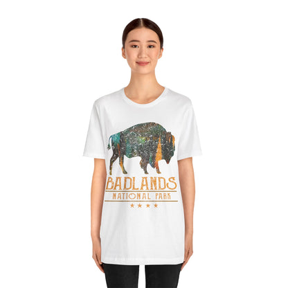 Badlands Shirt, Badland National Park Buffalo Bison South Dakota shirt - NPT082ALL