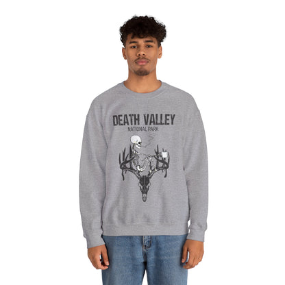 Death Valley National Park Skull Skeleton Camping Mountain Sweatshirt - NP0216ALL