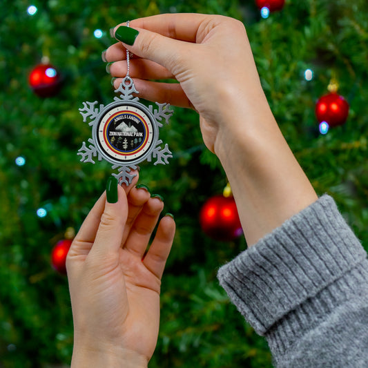 Angel Landing Zion National Park Hiker Medal Ornament Gifts for Hikers - Gifts from Friends and Family