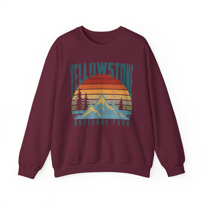 Yellowstone National Park NPS Camping Sweatshirt - NP003ALL