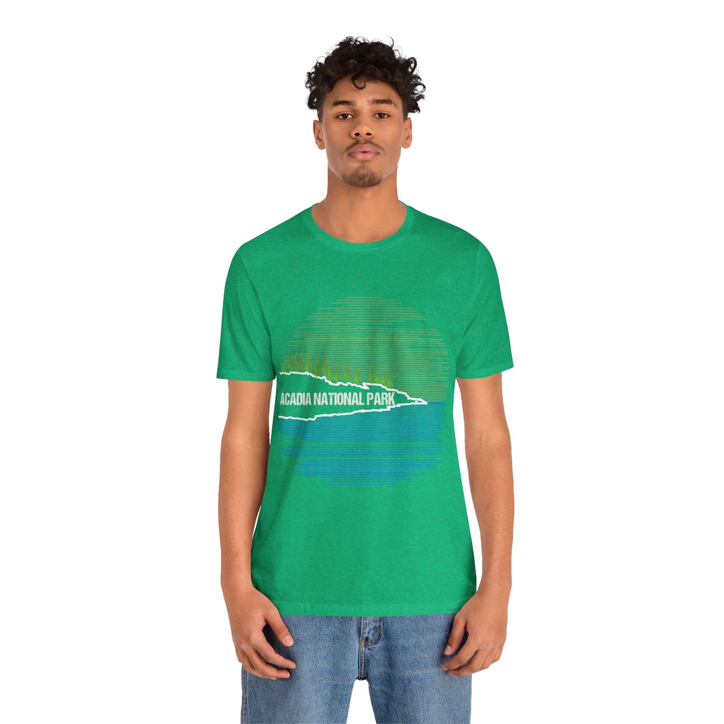 Acadia Crewneck Shirt, Acadia National Park Mount Desert Island Maine Cadillac Mountain shirt, Acadia Camping shirt - NP001ALL