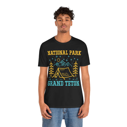 Grand Teton National Park Hiking Camping Hiking shirt - NPT149ALL