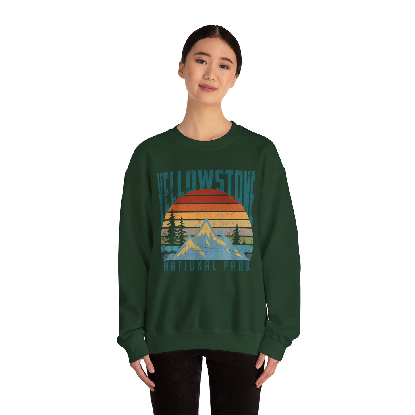 Yellowstone National Park NPS Camping Sweatshirt - NP003ALL