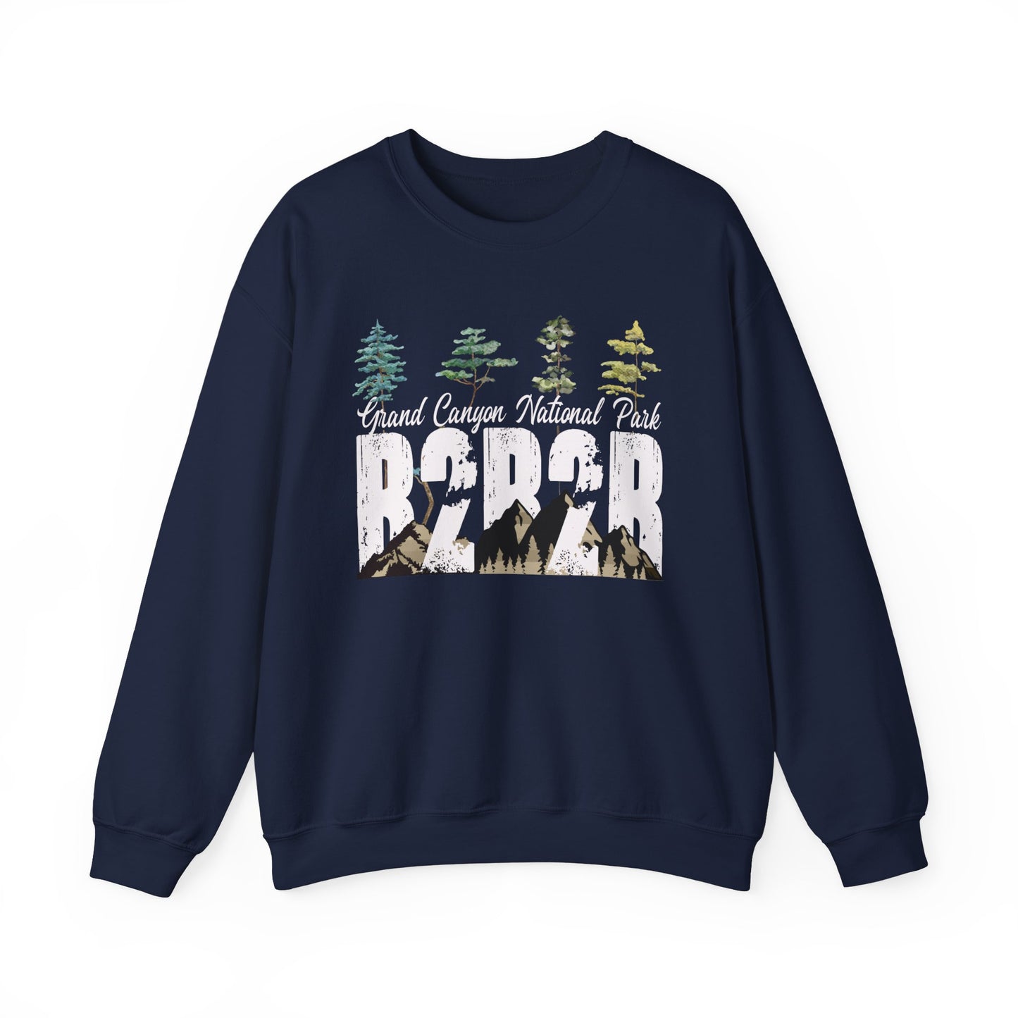 Rim To Rim To Rim Grand Canyon National Park R2R2R Hiking Sweatshirt - NP0362ALL