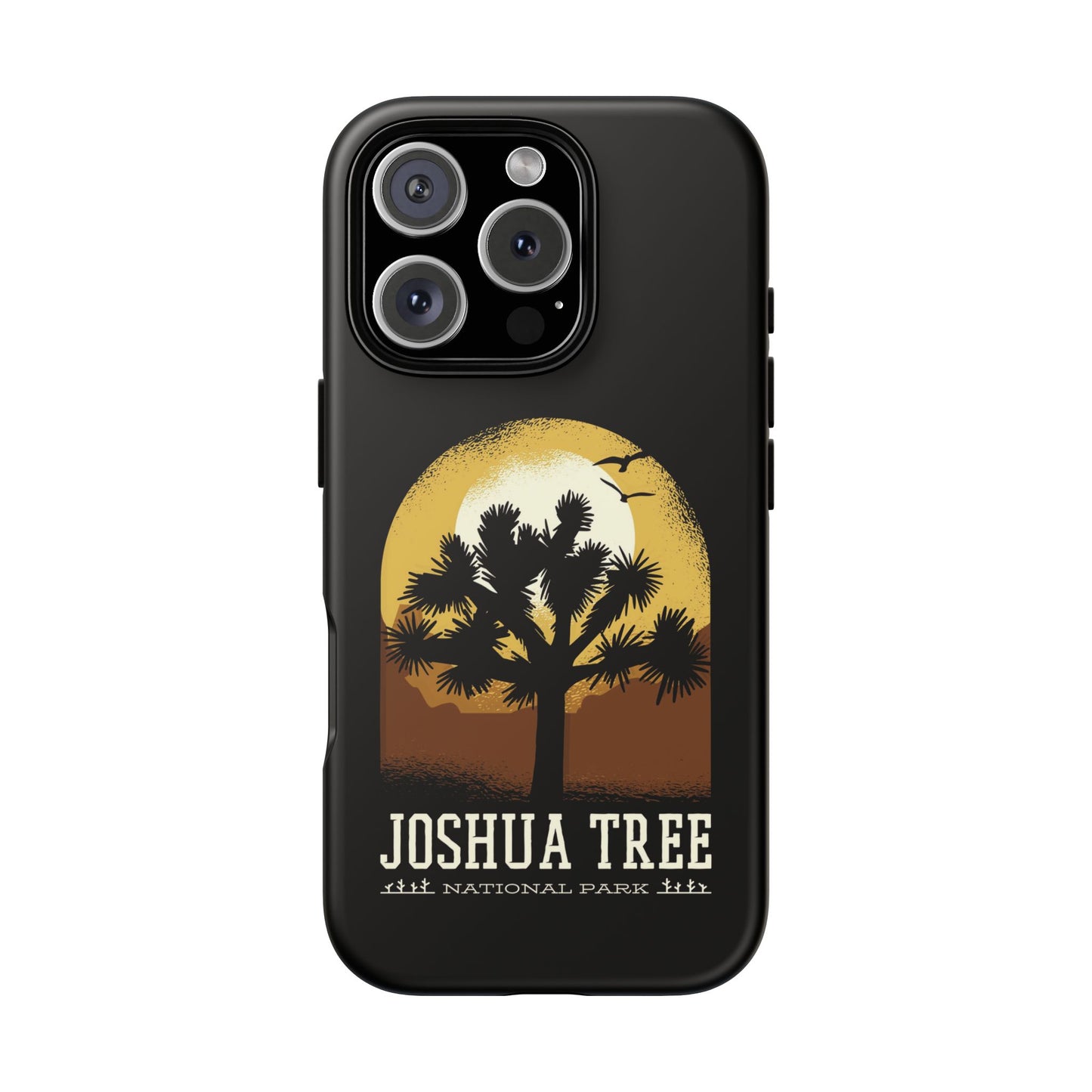 Vintage Joshua Tree National Park iPhone 16 Pro Max Case, Inspirational Gifts for Nature Lovers, Birthdays, Holidays Gifts