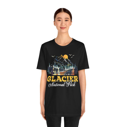 Glacier Shirt, Glacier National Park Camping Hiking Mountain shirt - NPT023ALL