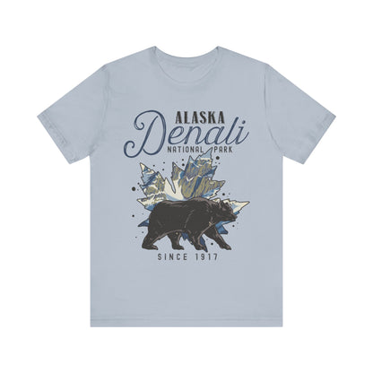 Vintage Denali National Park Retro Bear Alaska Shirt - NPT084ALL