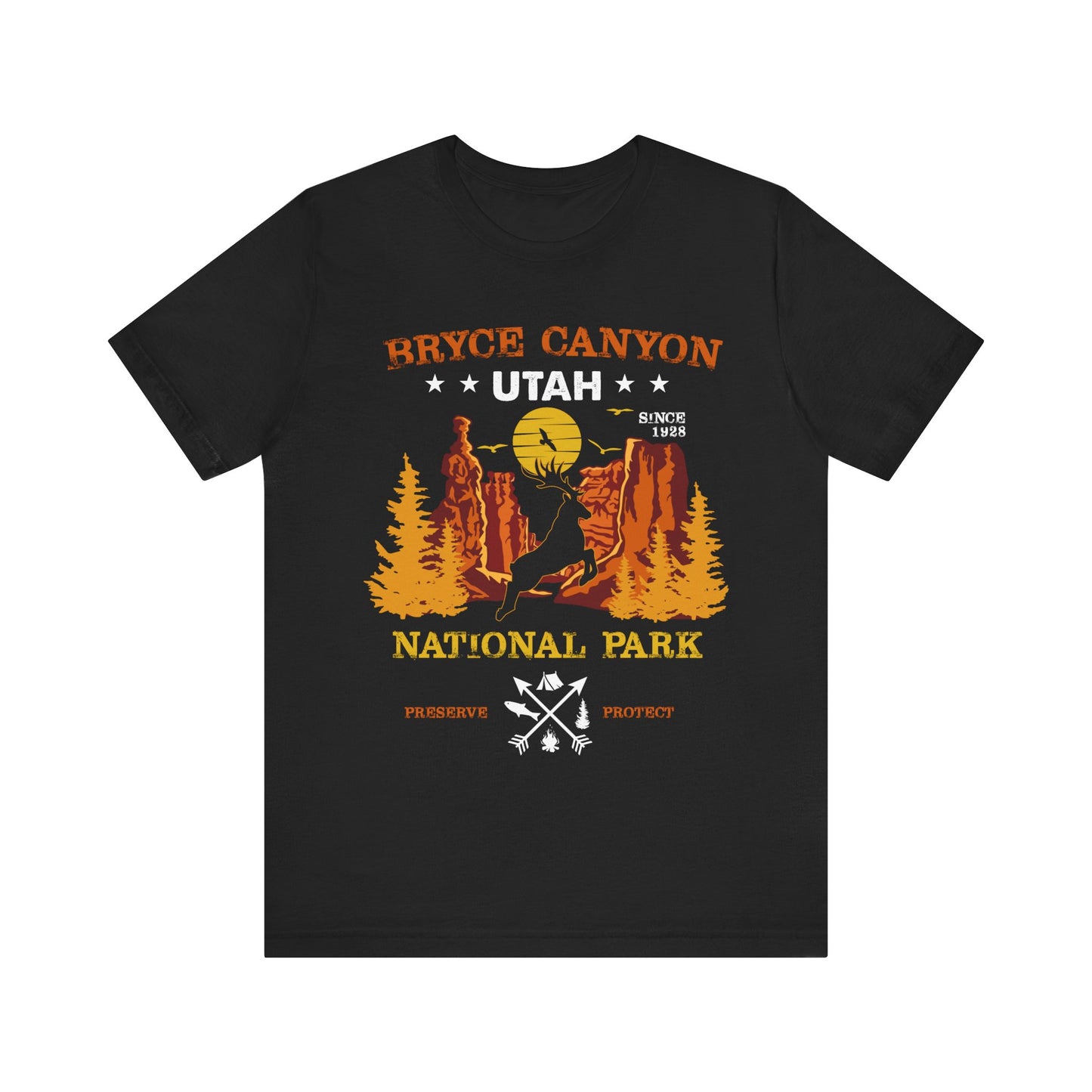 Travel Bryce Canyon National Park Mountain Hiking Deer Shirt - NPT131ALL