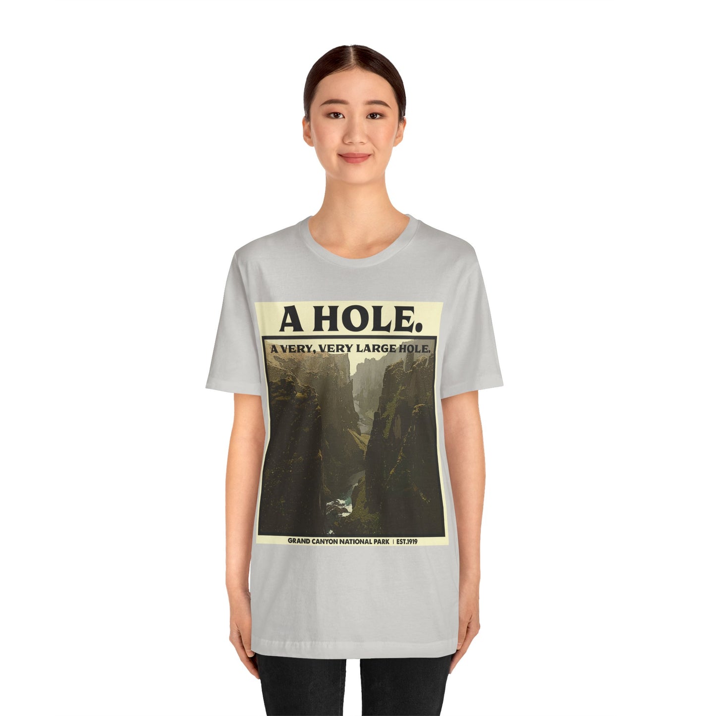 Grand Canyon Shirt, Grand Canyon National Park Poster Very Large Hole Extraordinary Mountains shirt - EXNP011ALL