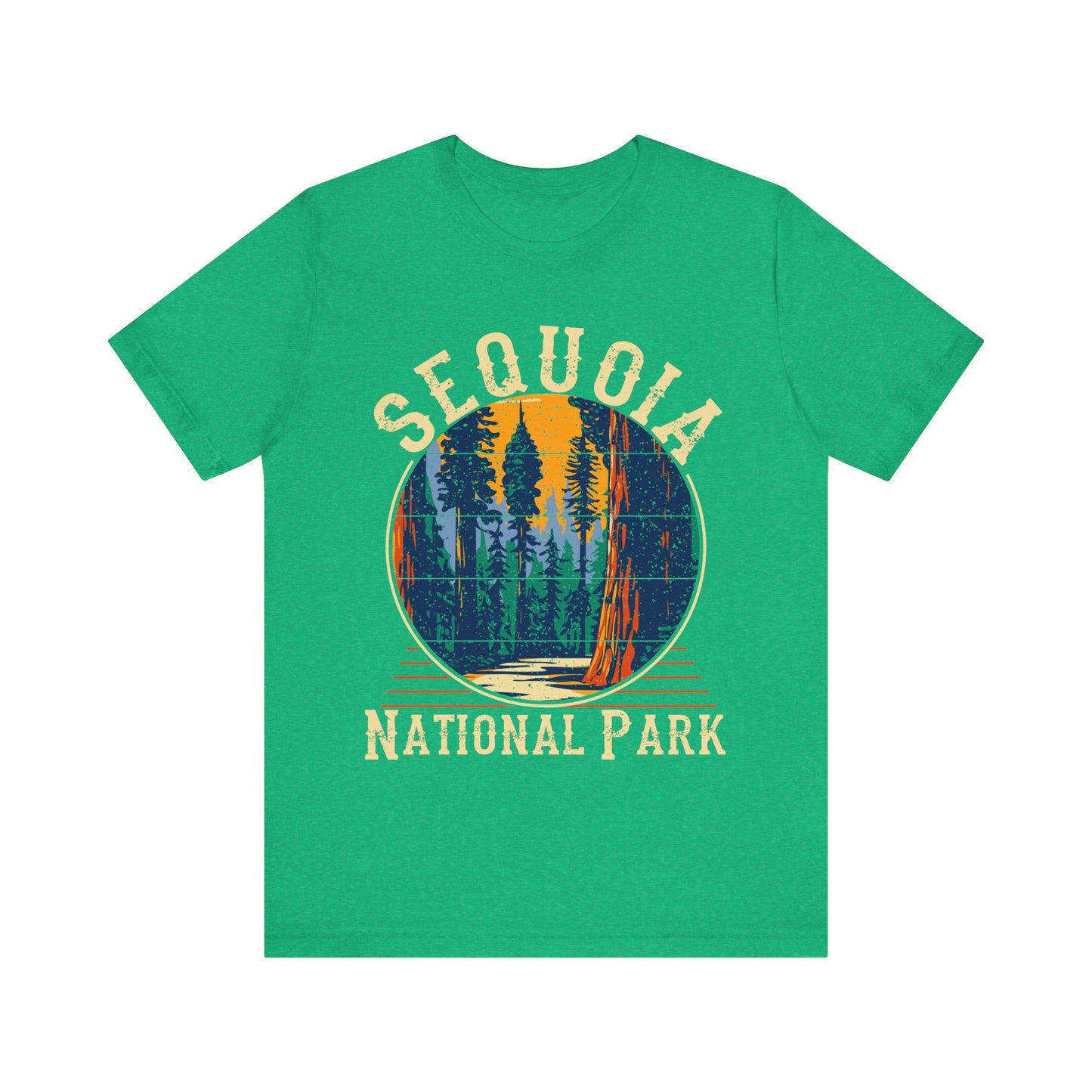 Sequoia National Park Monument Giant Sequoia Tree Shirt - NPT143ALL