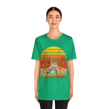 Vintage Canyonlands National Park Camping Hiking Retro Wilderess Mountain shirt - NPT183ALL