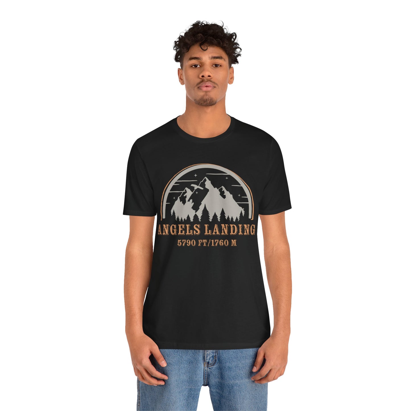 Angels Landing Shirt,  Zion National Park Camping Zion Poster Angels Landing Mountains Shirt - NPT116ALL