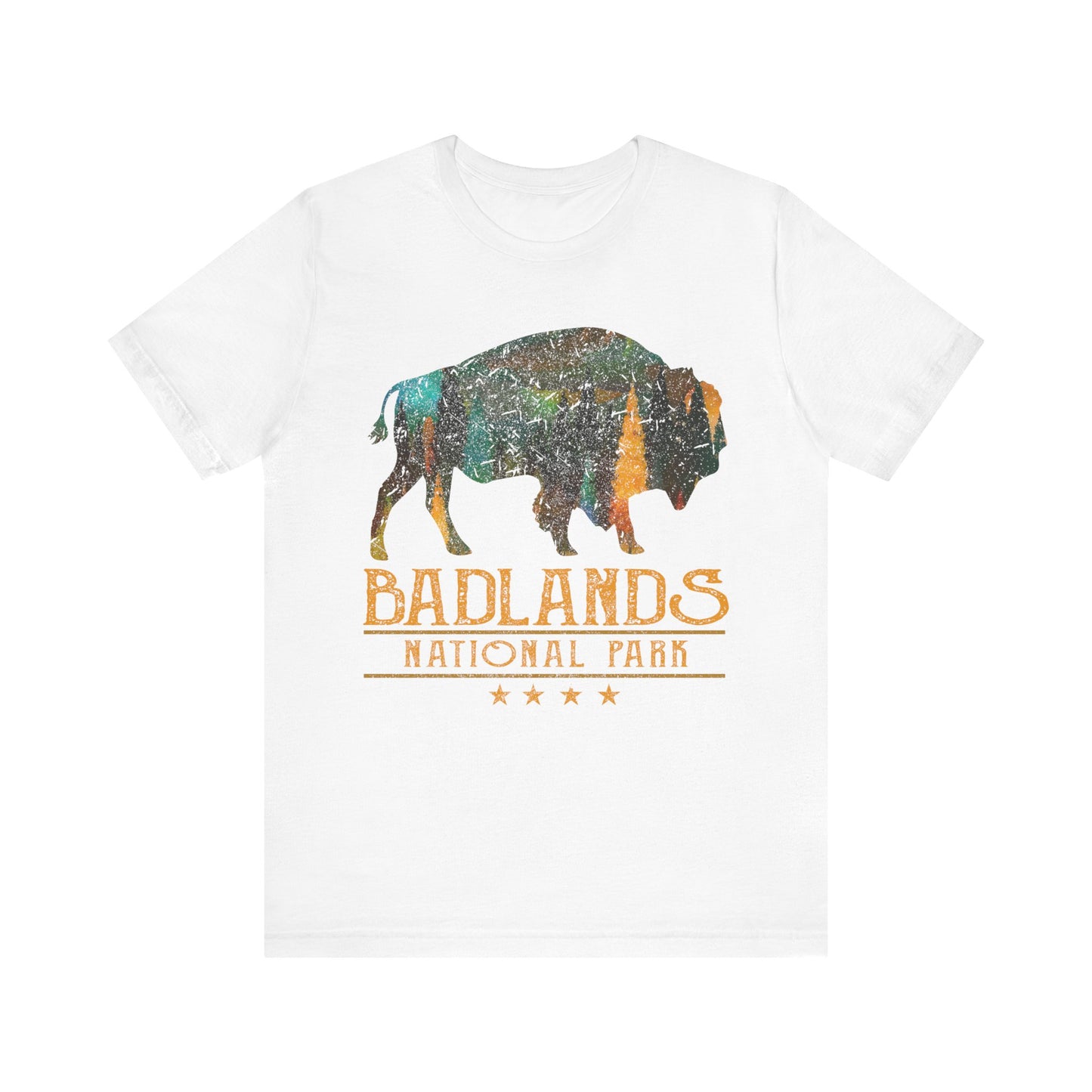 Badlands Shirt, Badland National Park Buffalo Bison South Dakota shirt - NPT082ALL