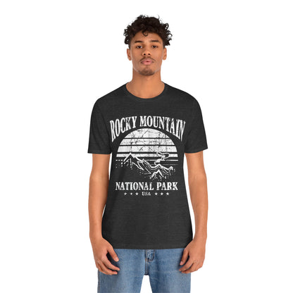 Vintage Rocky Mountains National Park Camping Hiking shirt - NPT099ALL