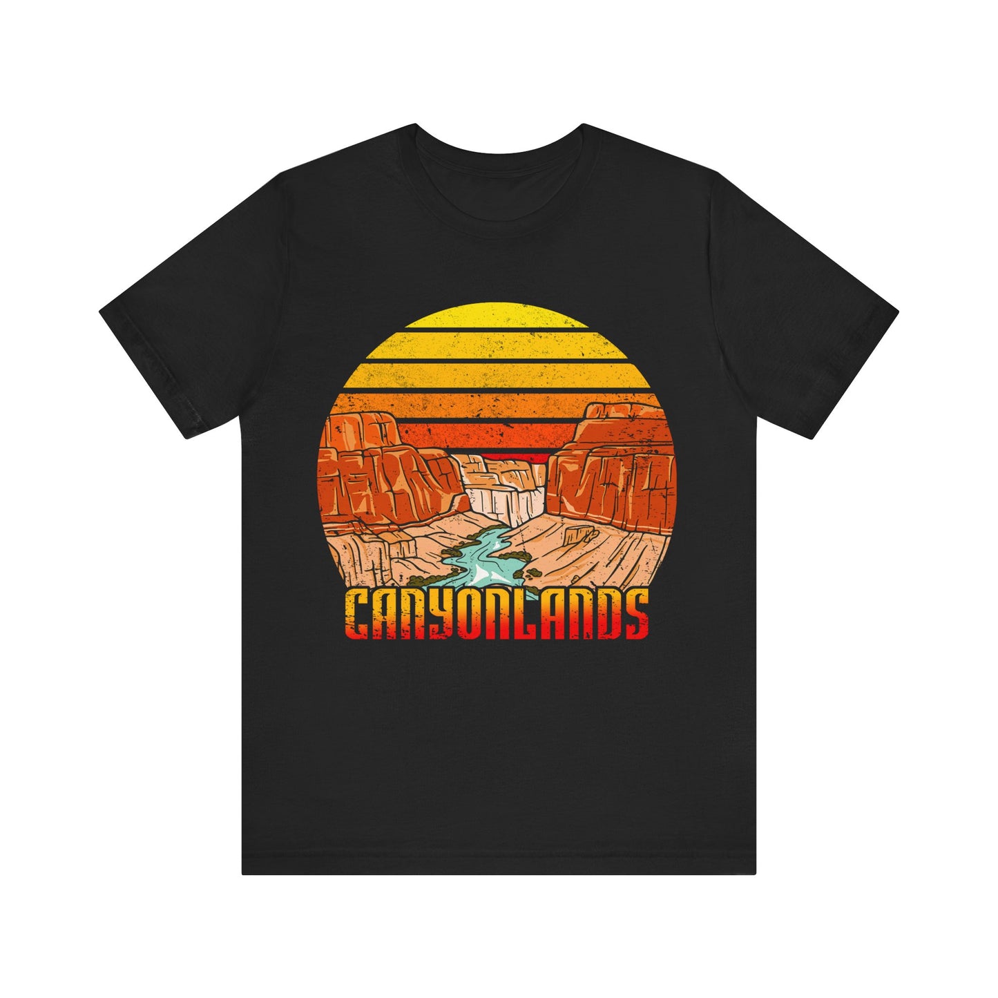 Vintage Canyonlands National Park Camping Hiking Retro Wilderess Mountain shirt - NPT183ALL