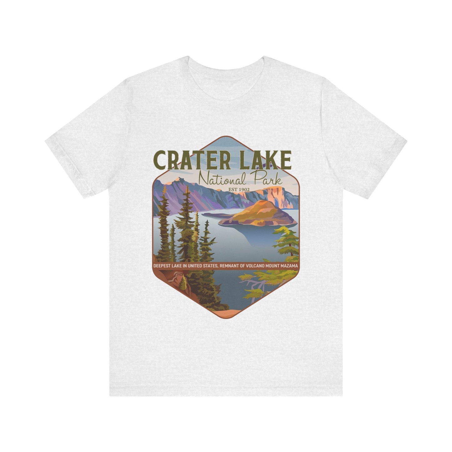 Crater Lake WeHikers Shirt, Crater Lake National Park NPS Camping Shirt - NPT007ALL