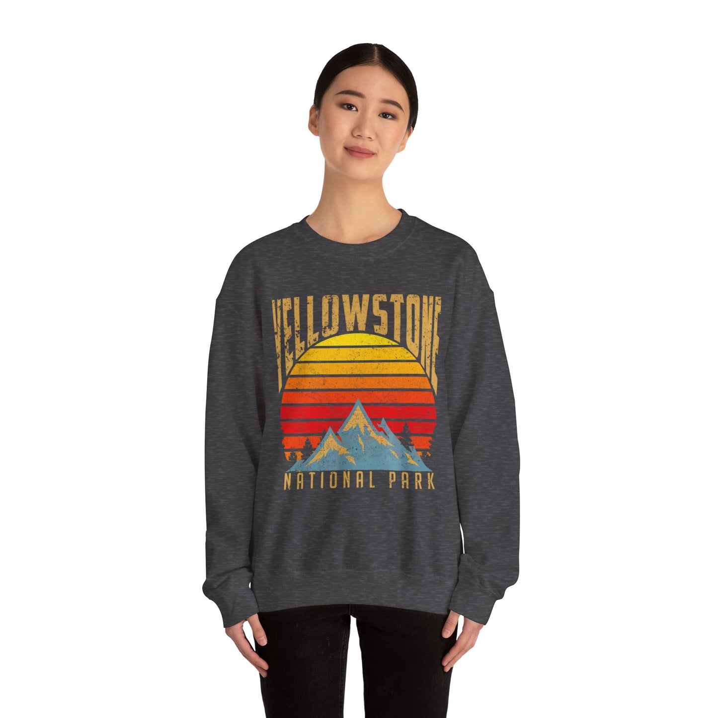 Yellowstone National Park NPS Hiking Sweatshirt - NP004ALL