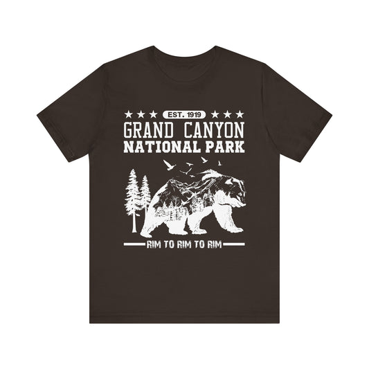 RimToRimToRim WeHikers Shirt, Grand Canyon National Park R2R2R Arizona Hiking Travel shirt - NPT005ALL