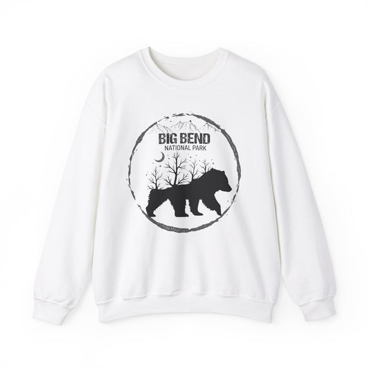 Big Bend National Park Bear Forest Camping Mountain Sweatshirt - NP0224ALL