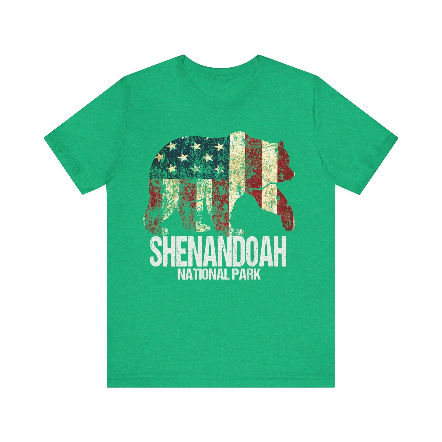 Shenandoah Shirt, Shenandoah National Park Camping 4th of July Independence Day Patriotic Hiking Shirt - NP0375ALL