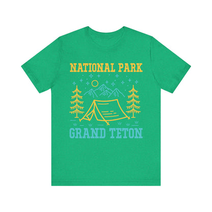 Grand Teton National Park Hiking Camping Hiking shirt - NPT149ALL