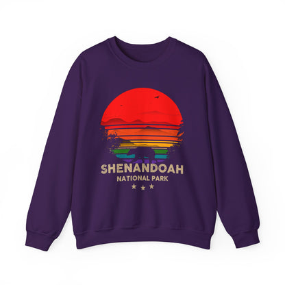 Vintage Shenandoah National Park Souvenir Hiking Sweatshirt - NP043ALL