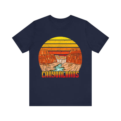 Vintage Canyonlands National Park Camping Hiking Retro Wilderess Mountain shirt - NPT183ALL