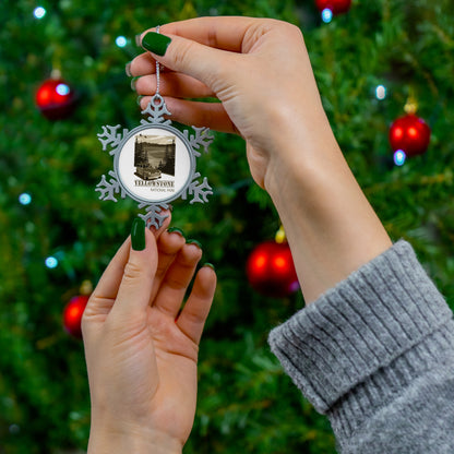 Yellowstone National Park Ornament, Gifts from Family or Friends, Christmas Gifts for National Park Lovers NP054ALL