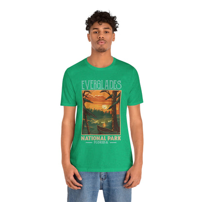 Everglades National Park Crocodile Florida Alligators Travel Hiking Mountain shirt - NPT195ALL