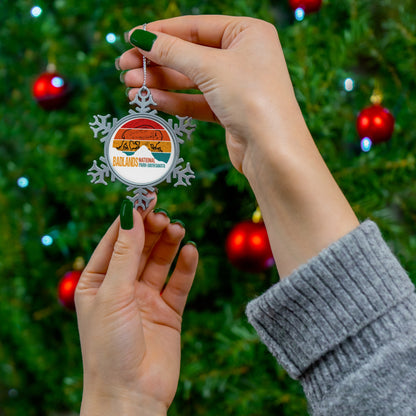 Badlands National Park Ornament, Gifts for Nature Lovers and Travelers, Holiday Decor Gifts from Friends and Family NP092ALL