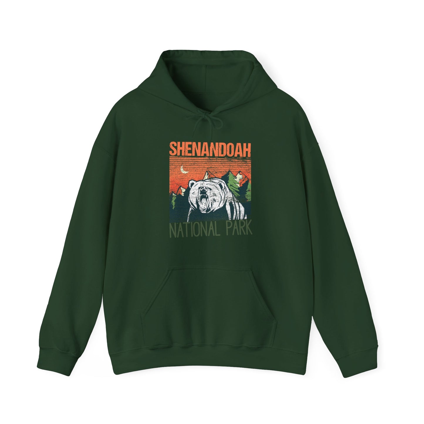 Shenandoah National Park Camping Forest Bear Hiking Hoodie - NP0331ALL