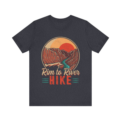 Rim 2 River Hike Crewneck Shirt, Grand Canyon National Park Rim To River Hike Hiking shirt - NPT248ALL