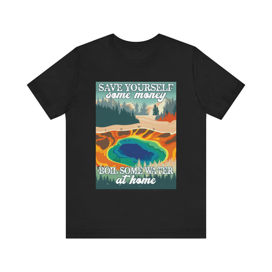 Yellowstone Crewneck Shirt, Yellowstone National Park America Extraordinary National Parks shirt - EXNP005ALL