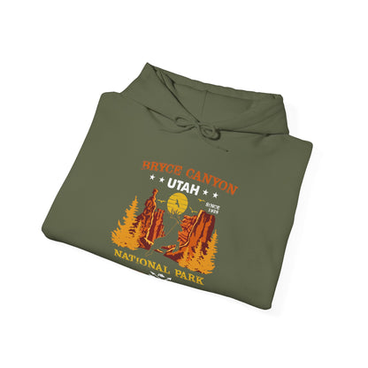 Travel Bryce Canyon National Park Mountain Utah Deer Hiking Hoodie - NPT131ALL