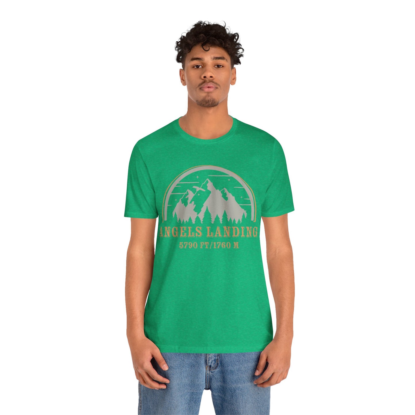 Angels Landing Shirt,  Zion National Park Camping Zion Poster Angels Landing Mountains Shirt - NPT116ALL