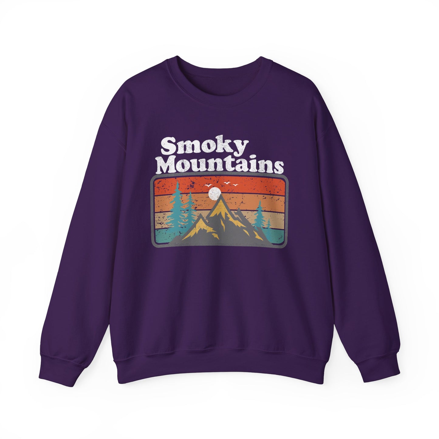 Great Smoky Mountains National Park Camping Forest Hiking Sweatshirt - NP018ALL