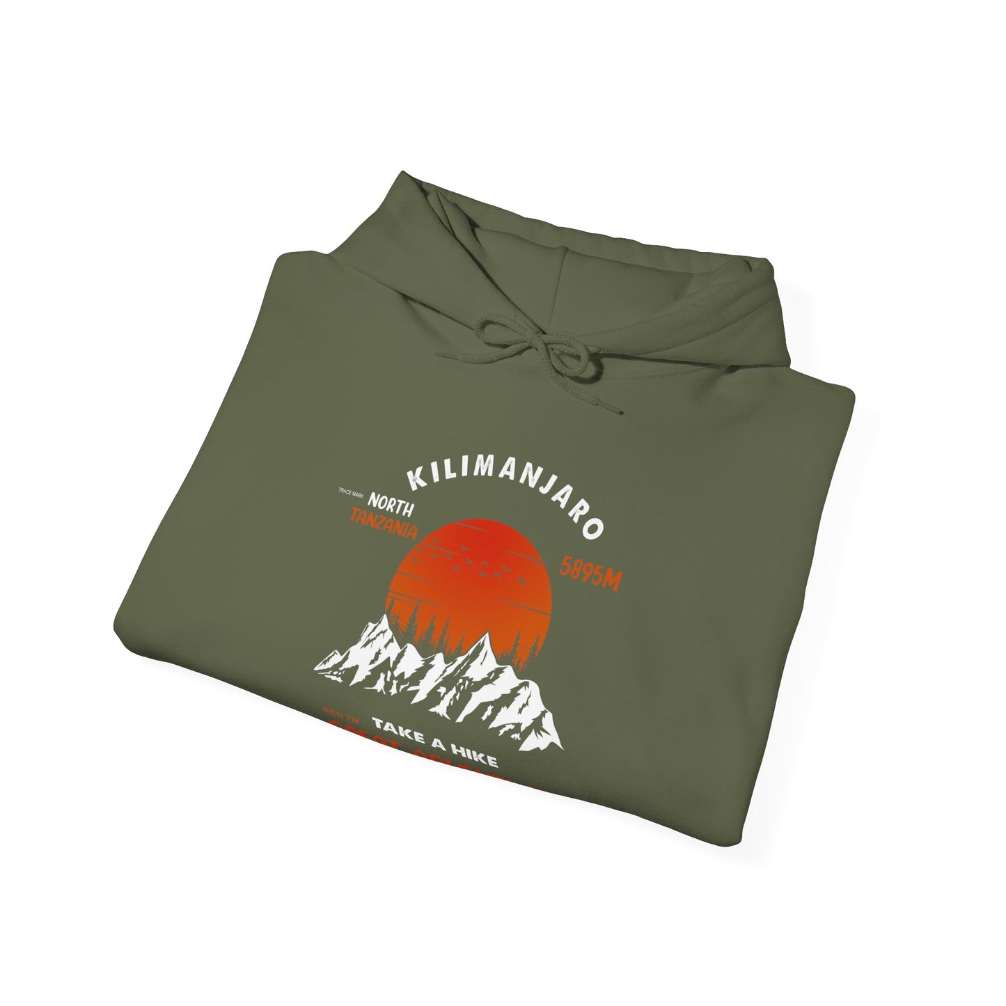 Mount Kilimanjaro Medal National Park Hiker Medal Hiking Hoodie - NPT283ALL