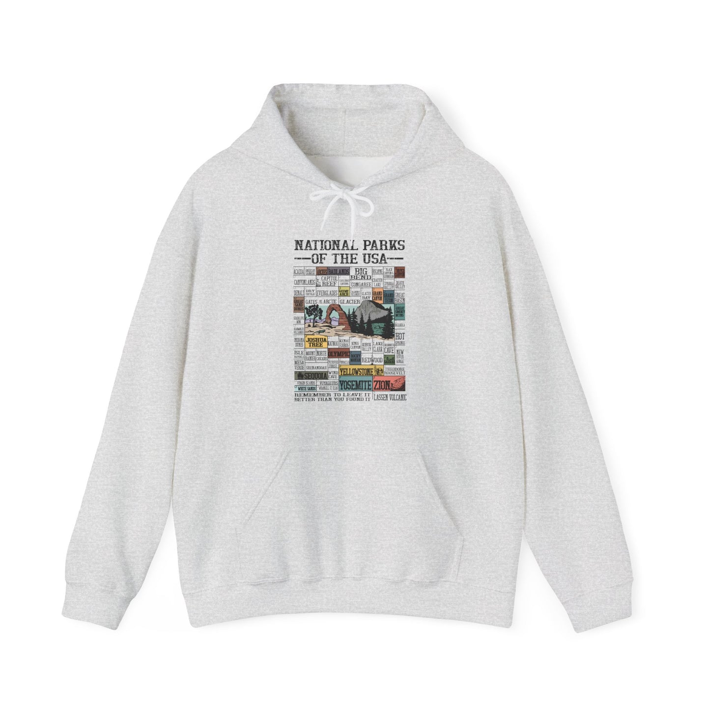 Copy of Iconic National Parks Hiking Travel Hoodie - Npt030all