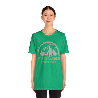 Angels Landing Shirt,  Zion National Park Camping Zion Poster Angels Landing Mountains Shirt - NPT116ALL