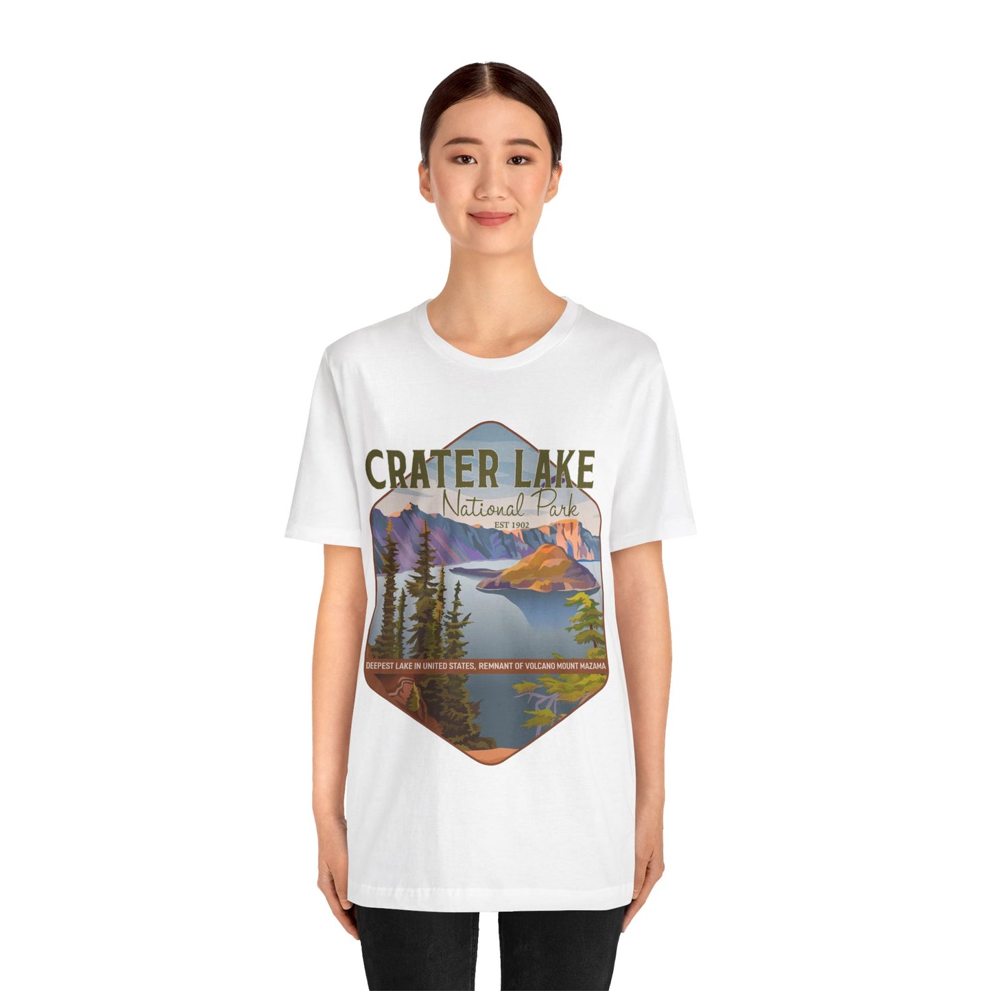 Crater Lake WeHikers Shirt, Crater Lake National Park NPS Camping Shirt - NPT007ALL