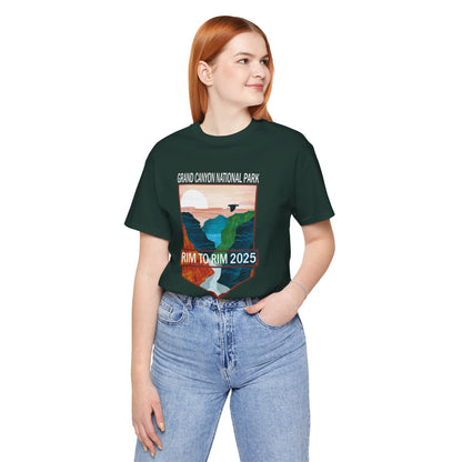 Rim to Rim 2025 Hiking Adventure Shirt, Grand Canyon National Park Enthusiast Gift,Inspirational Gifts for Hikers - NPP366ALL