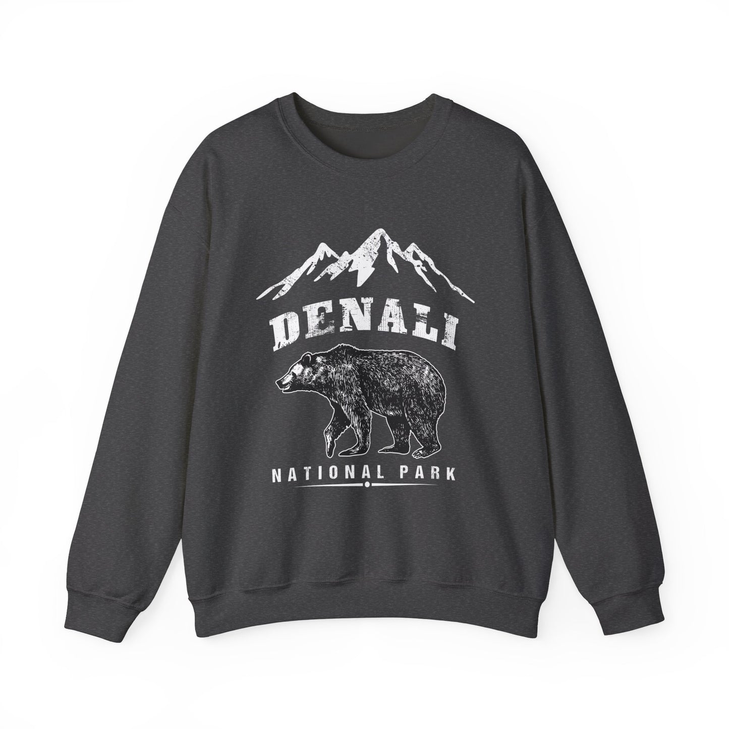 Denali National Park Camping Bear Hiking Travel Sweatshirt - NPT011ALL