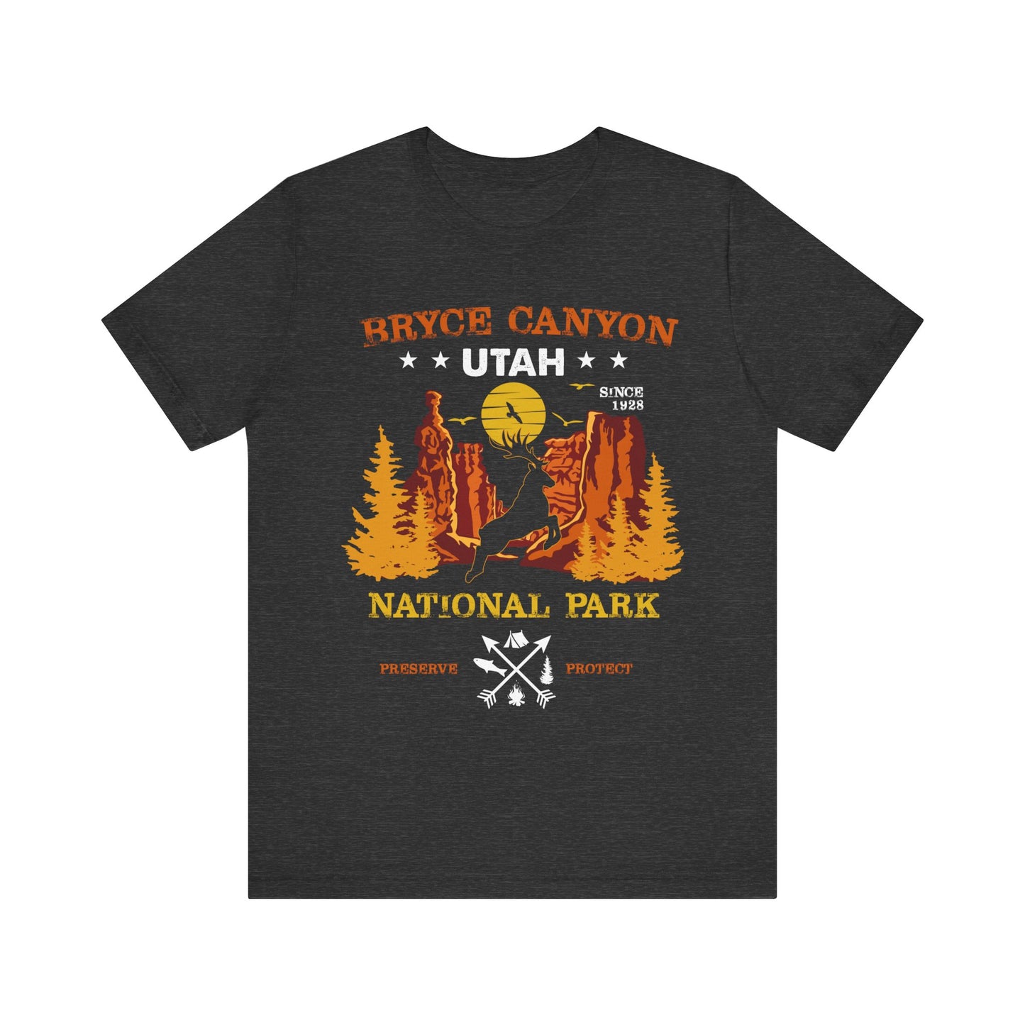 Travel Bryce Canyon National Park Mountain Hiking Deer Shirt - NPT131ALL