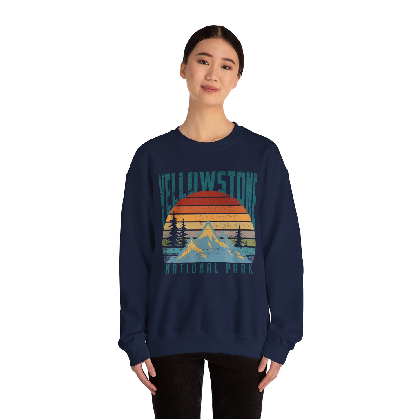 Yellowstone National Park NPS Camping Sweatshirt - NP003ALL